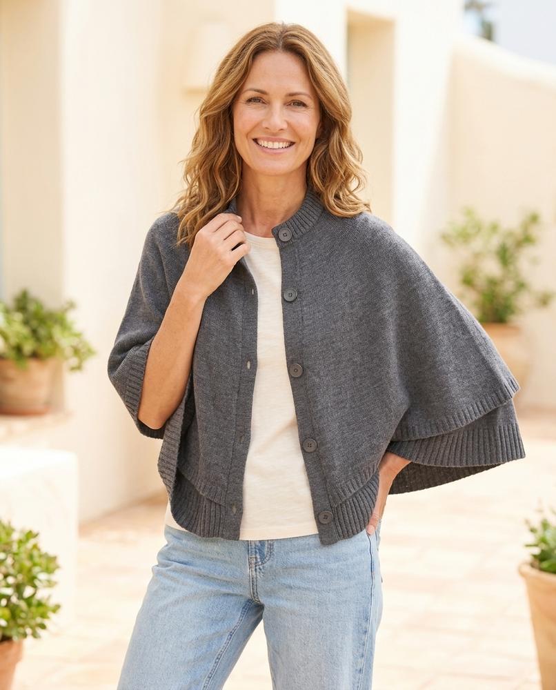 Witt Mode - Milor | Gestuft Geknöpft Cardigan Damen