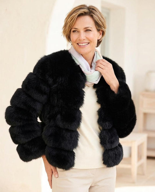 Witt Mode - Vamer | Gestufte Kragenlose Jacke Damen