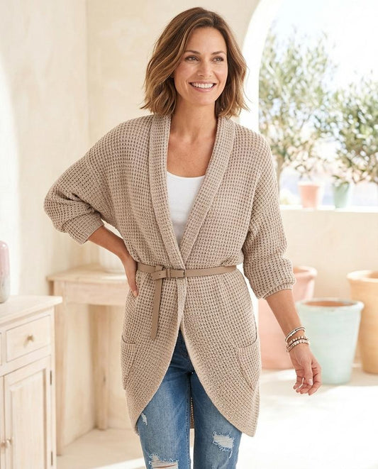 Witt Mode - Veron | Grobgestrickter Offener Cardigan Damen
