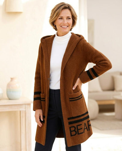 Witt Mode - Viser | Bestickter Kapuzen Cardigan Damen
