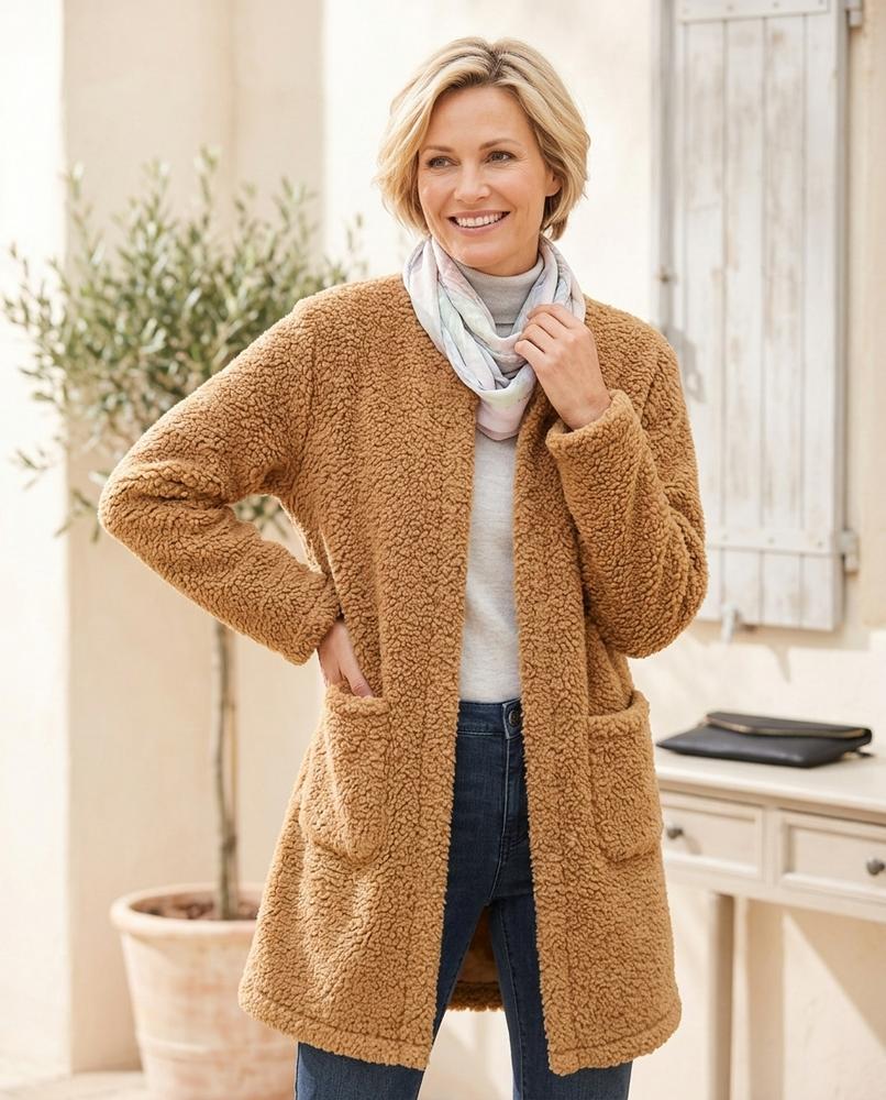 Witt Mode - Tiral | Strukturiert Verschlusslos Cardigan Damen