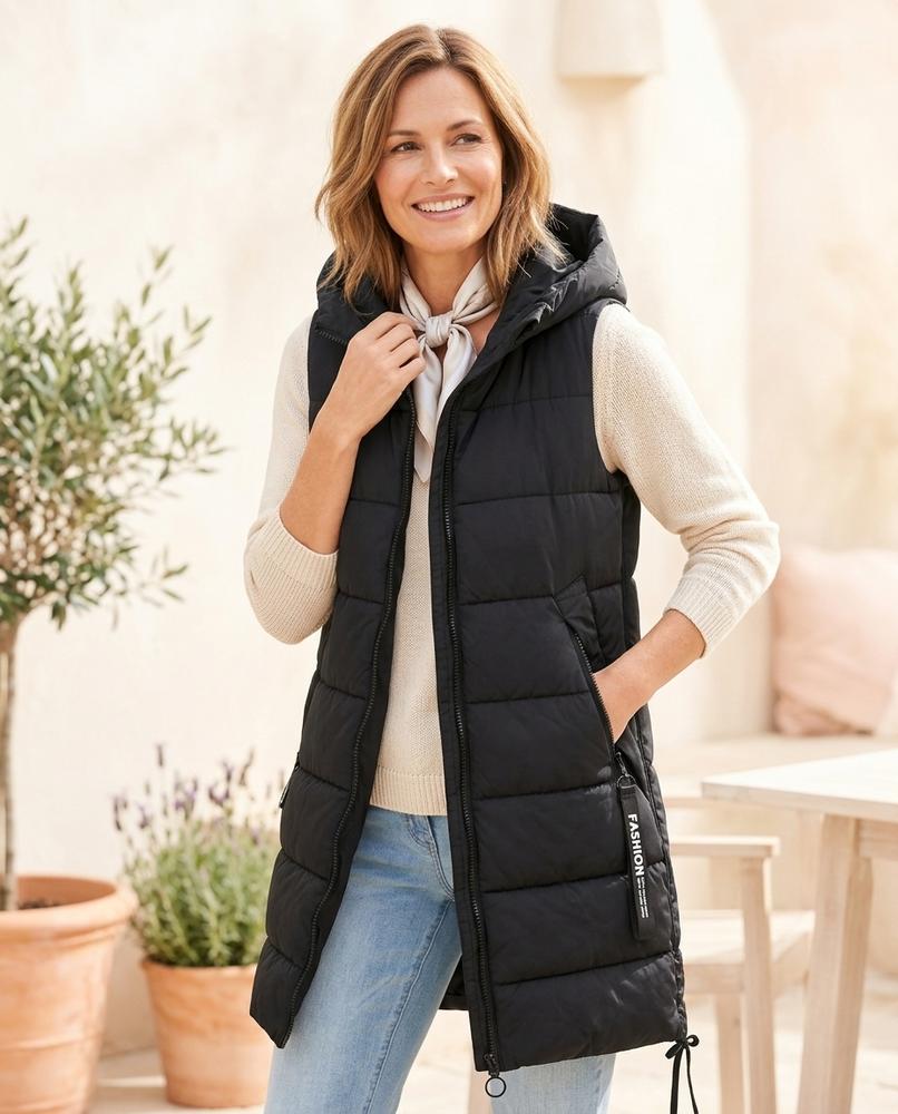 Witt Mode - Comer | Gesteppte Lange Weste Damen