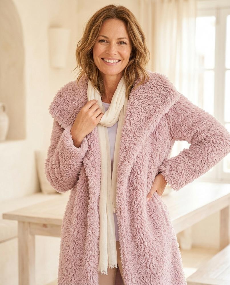 Witt Mode - Rilor | Verschlusslos Breitkragig Mantel Damen