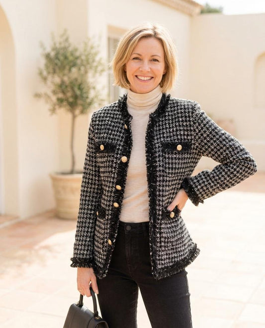 Witt Mode - Vinur | Strukturiert Gefranst Jacke Damen