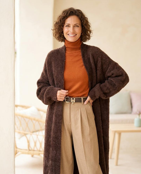 Witt Mode - Ralan | Lang Strukturiert Cardigan Damen