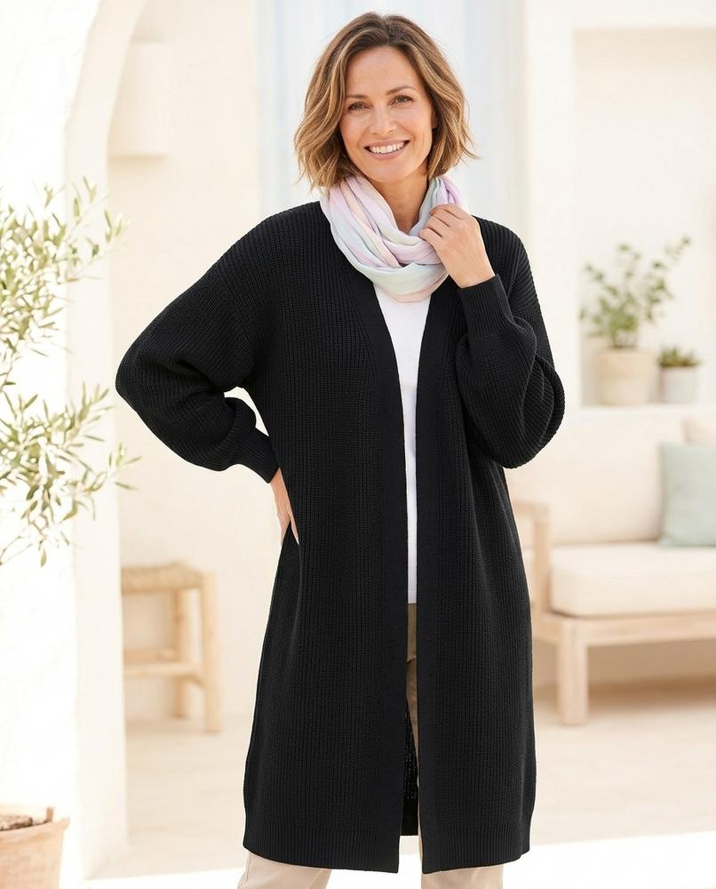 Witt Mode - Ellor | Lang Gestrickt Strickjacke Damen
