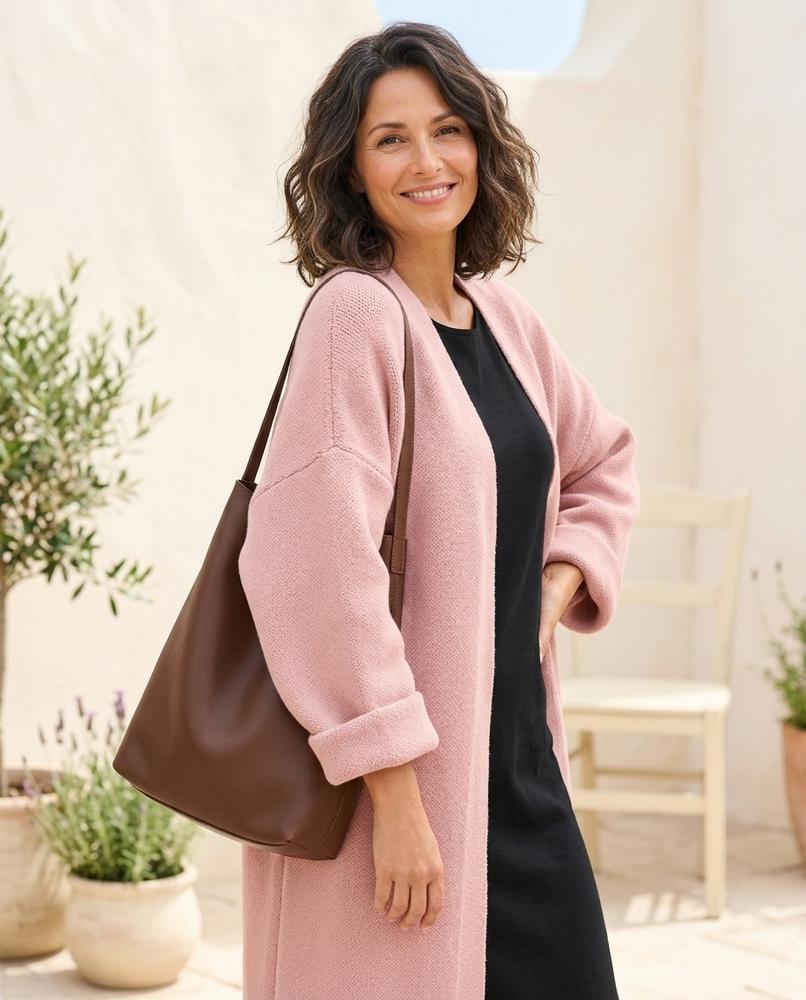 Witt Mode - Ellor | Lang Gestrickt Strickjacke Damen