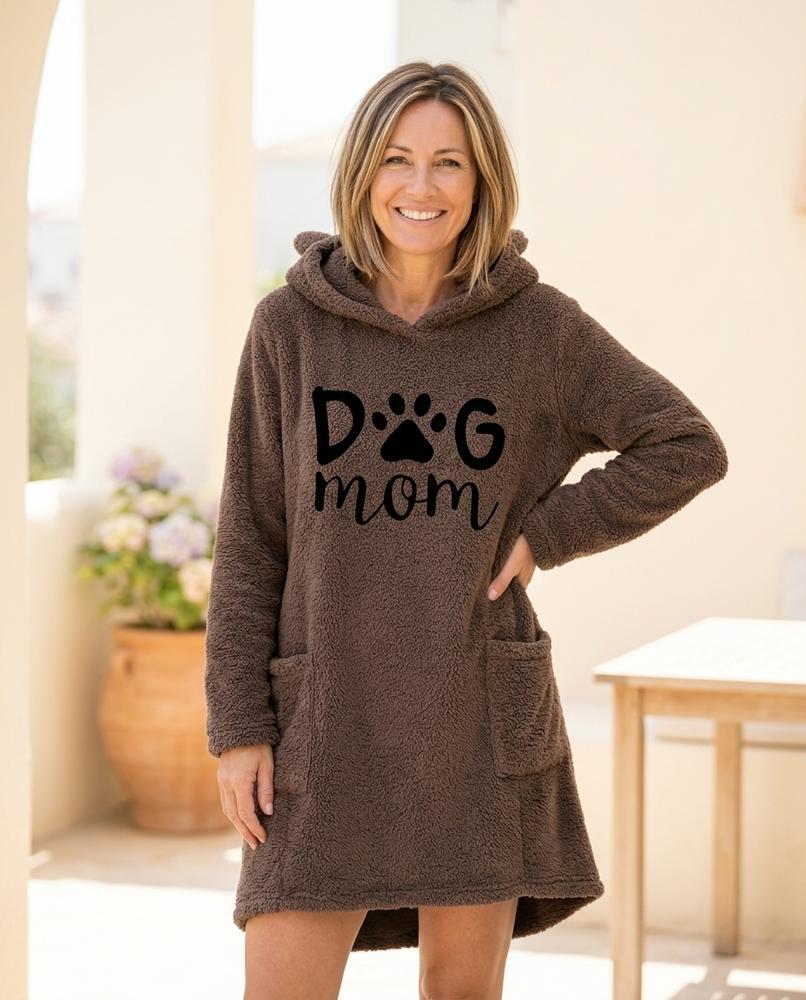 Witt Mode - Lutar | Langer Strukturierter Hoodie Damen