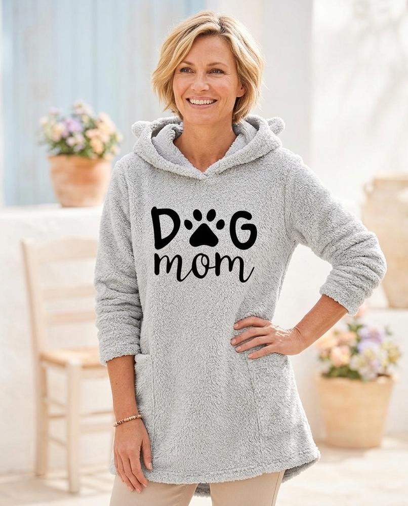 Witt Mode - Lutar | Langer Strukturierter Hoodie Damen