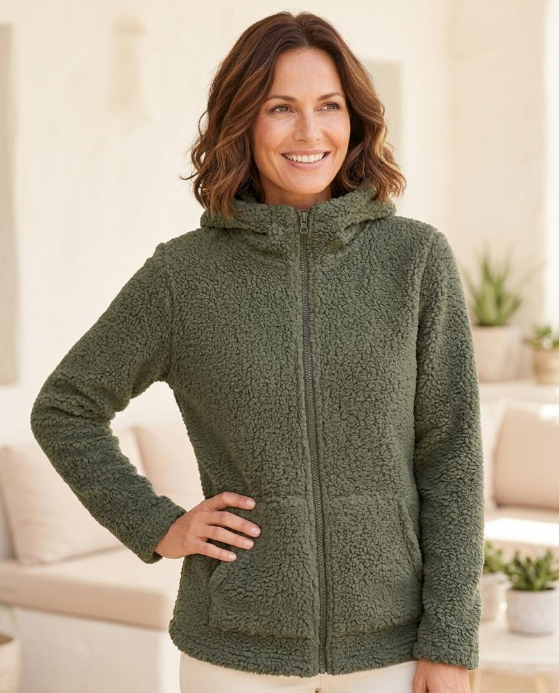 Witt Mode - Mekor | Reißverschluss Teddyfleece Hoodie Damen