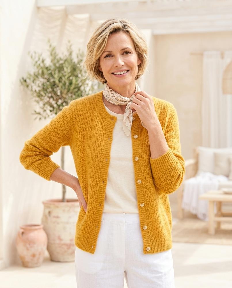 Witt Mode - Nomit | Langärmlig Gestrickt Strickjacke Damen