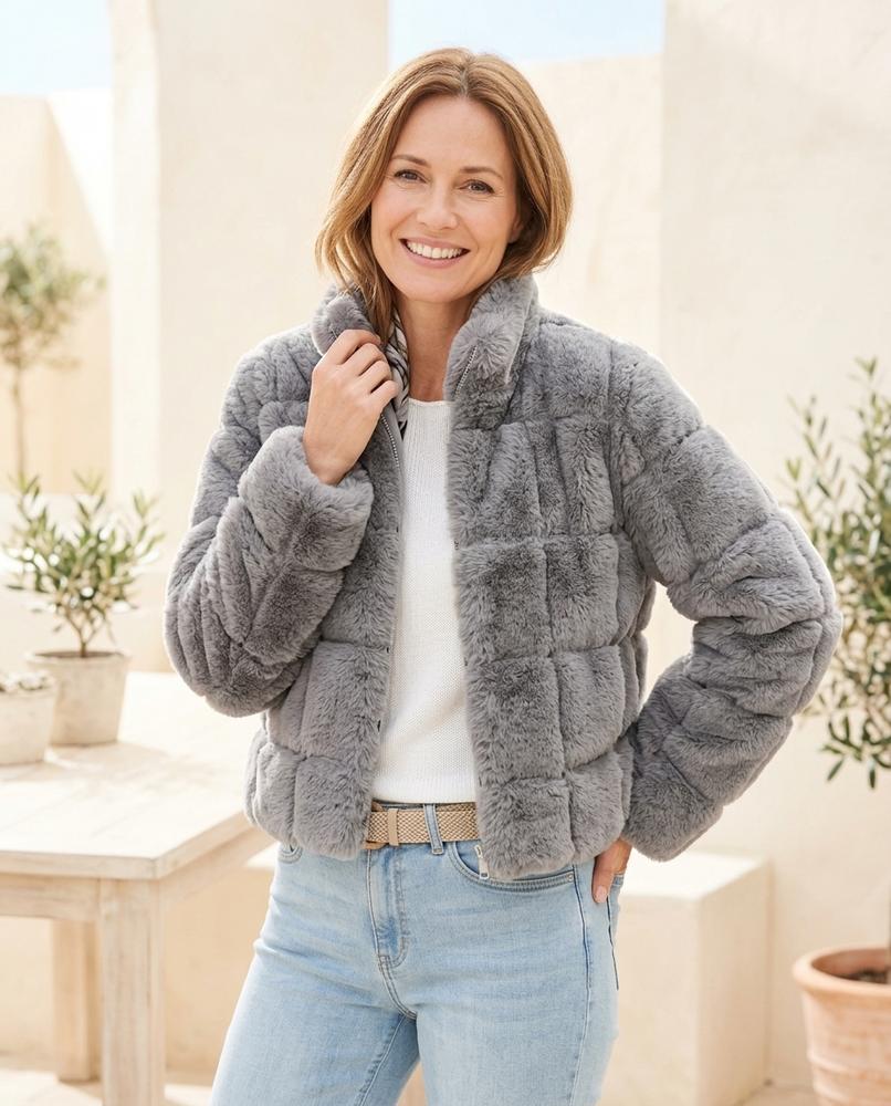 Witt Mode - Kezok | Gesteppt Hochgeschlossen Jacke Damen