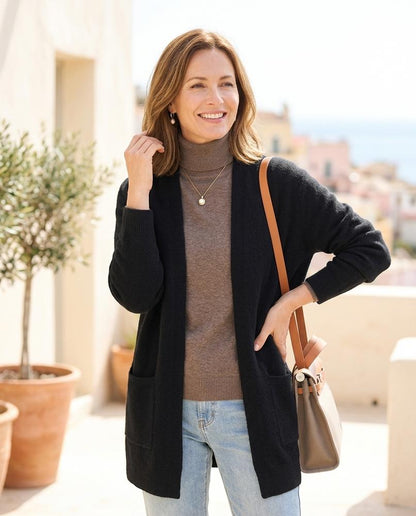 Witt Mode - Dokut | Strukturiert Gegürtet Cardigan Damen