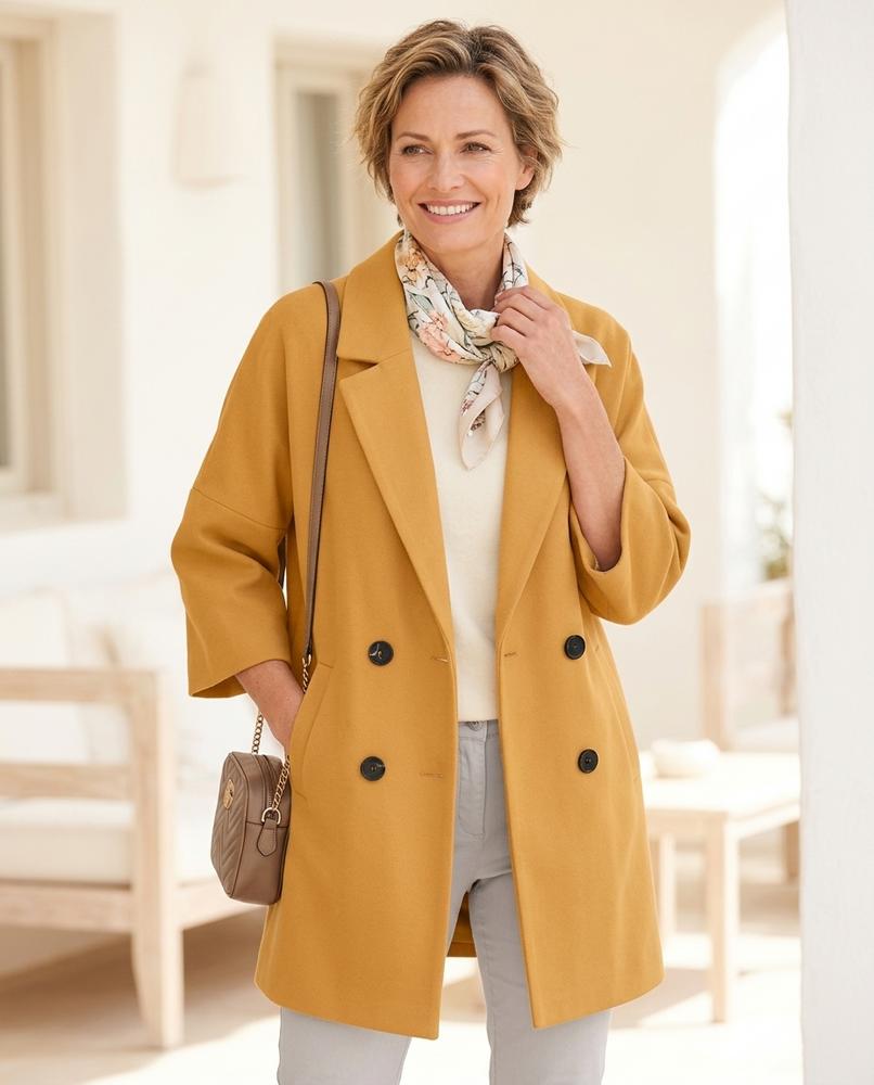 Witt Mode - Zumun | Weit Geschnittener Blazer Mantel Damen