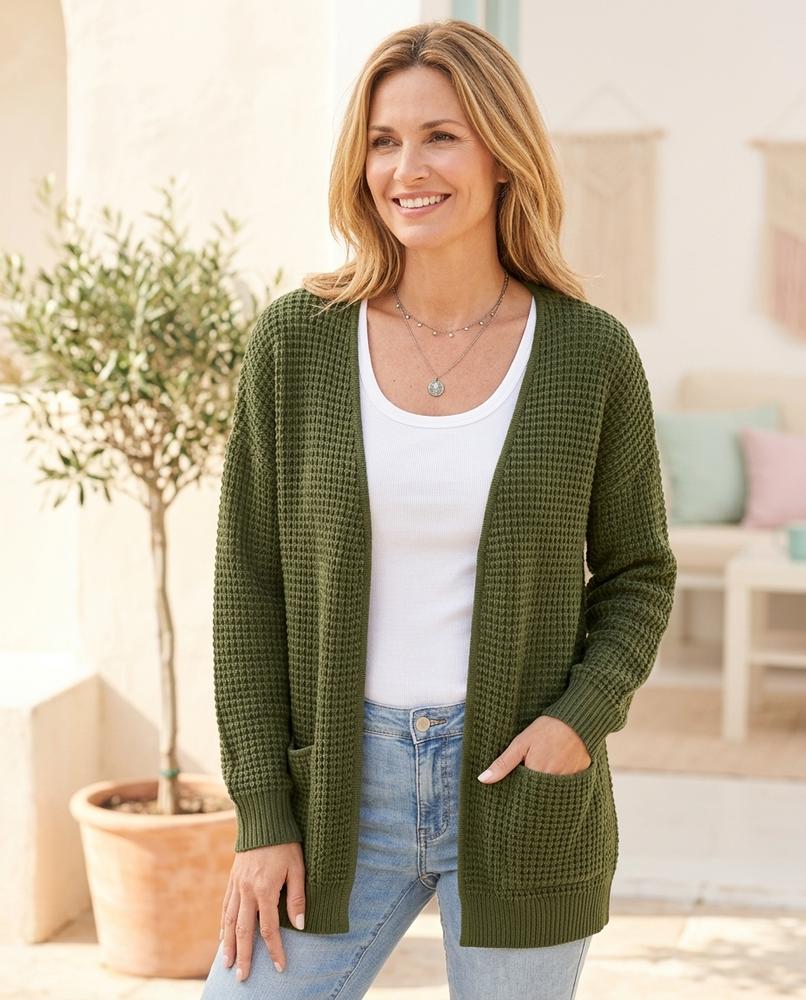Witt Mode - Kohit | Strukturiert Verschlusslos Cardigan Damen