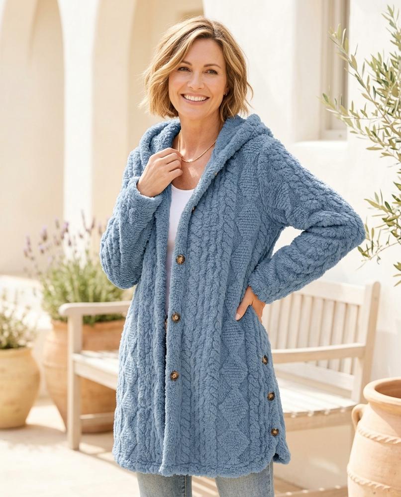 Witt Mode - Nituk | Strukturierte Geknöpfte Strickjacke Damen