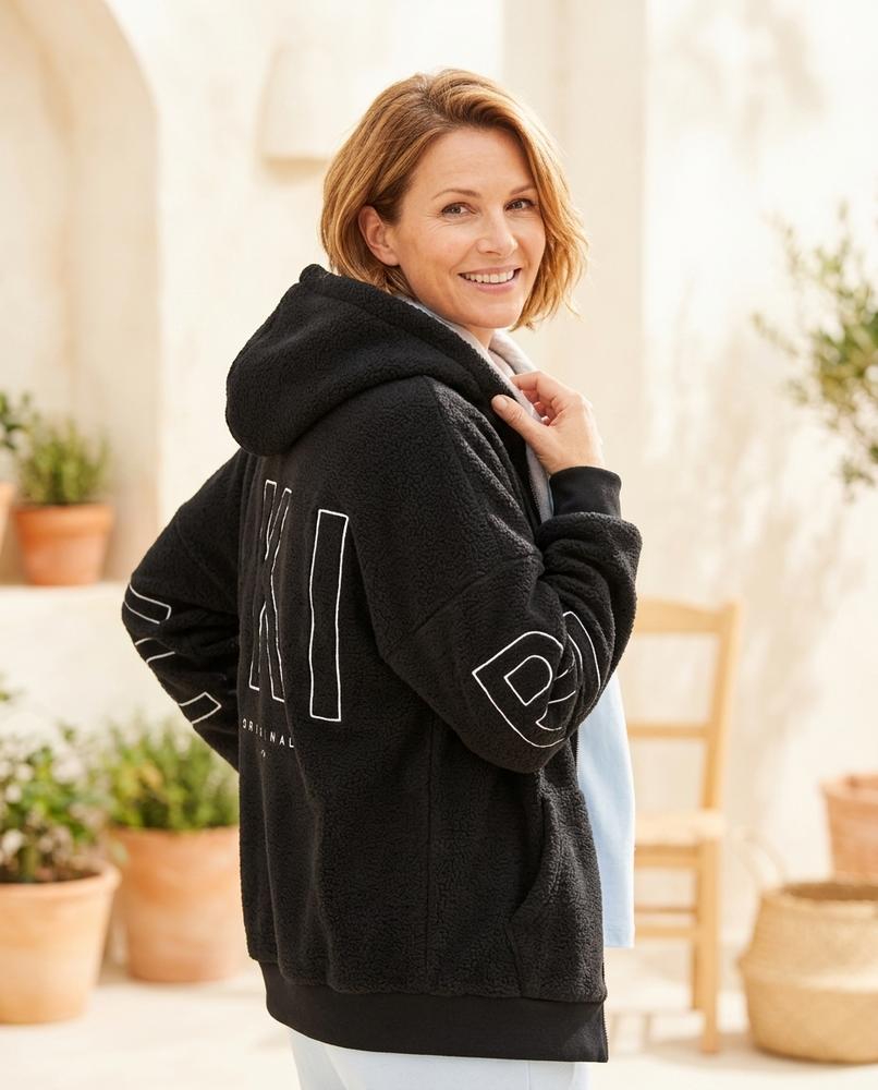 Witt Mode - Tikot | Strukturiert Bedruckt Hoodie Damen