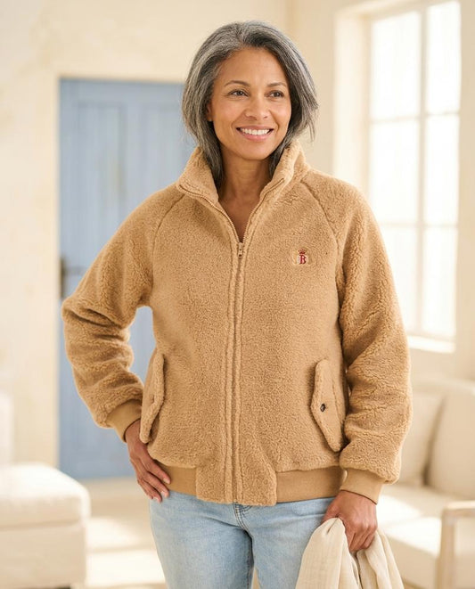 Witt Mode - Ridod | Plüschig Hochschließend Jacke Damen