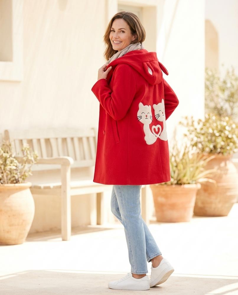 Witt Mode - Sulan | Zweireihiger Wärmender Mantel Damen