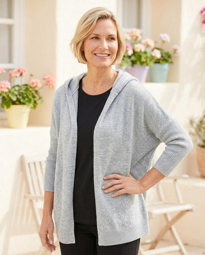 Witt Mode - Yegik | Strukturierter Offener Cardigan Damen
