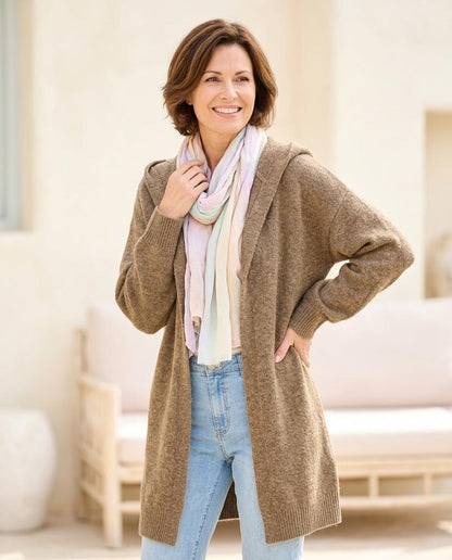 Witt Mode - Sisud | Verschlusslose Weiche Strickjacke Damen