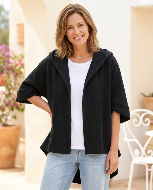 Witt Mode - Cumuk | Asymmetrischer Offener Cardigan Damen