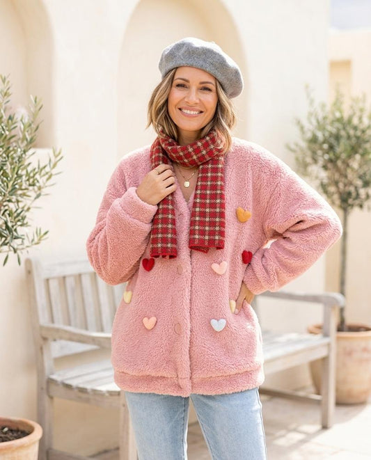 Witt Mode - Yonid | Lockerer Plüschiger Cardigan Damen
