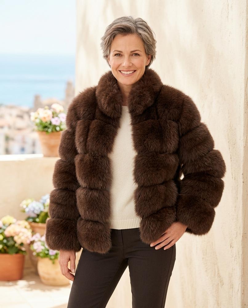 Witt Mode - Magar | Pelzige Gesteppte Jacke Damen