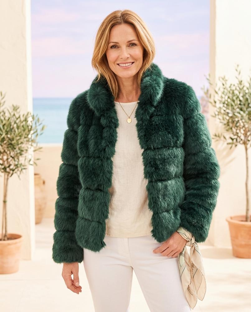 Witt Mode - Magar | Pelzige Gesteppte Jacke Damen