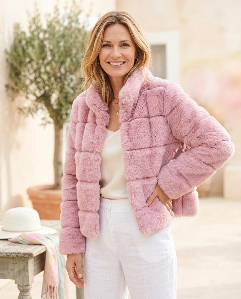 Witt Mode - Magar | Pelzige Gesteppte Jacke Damen