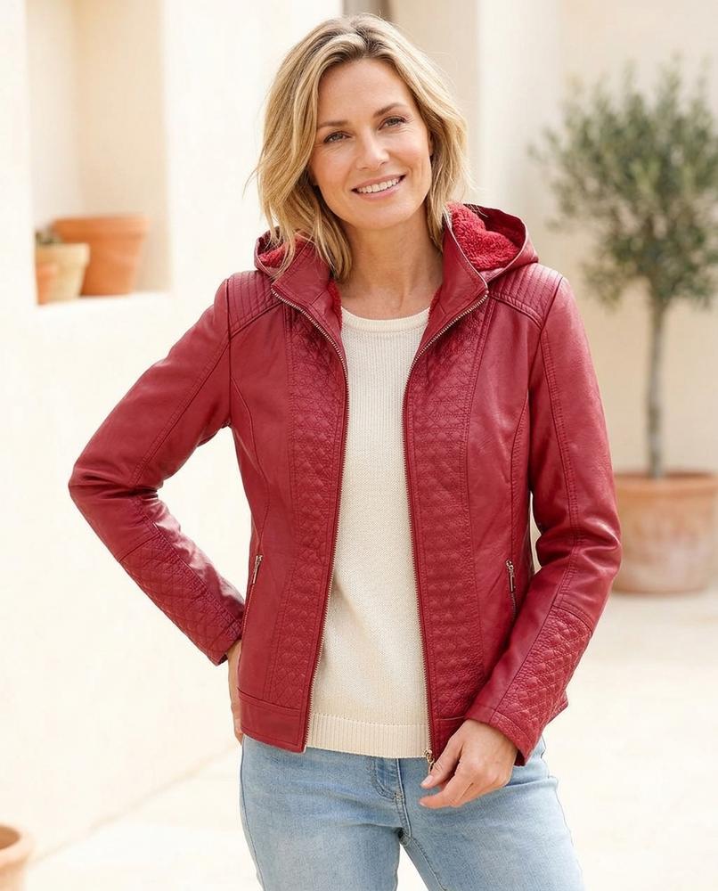 Witt Mode - Vorer | Gesteppt Gefüttert Lederjacke Damen