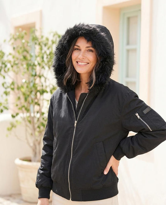 Witt Mode - Lawen | Gefütterte Fellbesetzte Jacke Damen