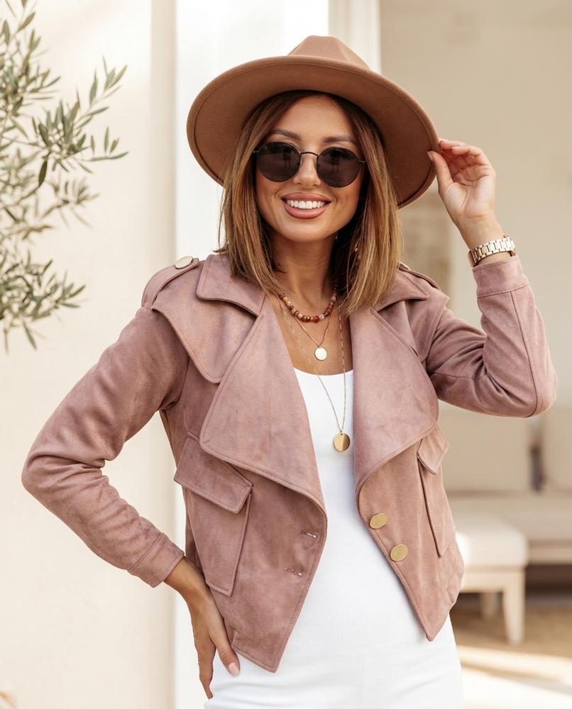 Witt Mode - Tedon | Kurze Verschlusslose Jacke Damen