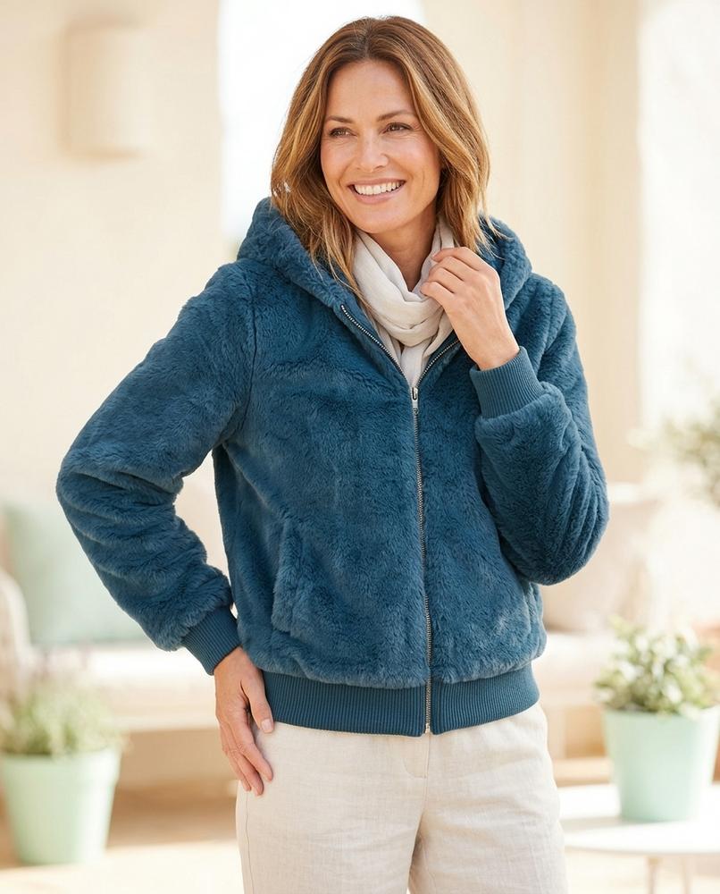 Witt Mode - Letov | Flauschige Kurze Jacke Damen