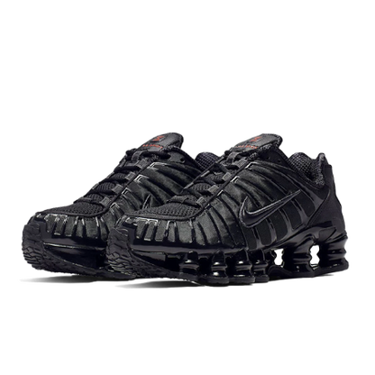 TL Shox Metallic Black Herren/Damen Sneaker