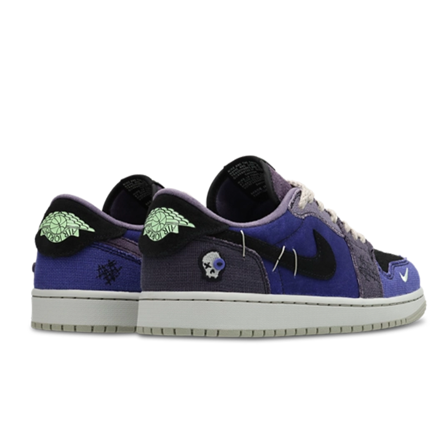 Retro 1 Low OG Basketball Zion Williamson Voodoo Alternate Sneaker
