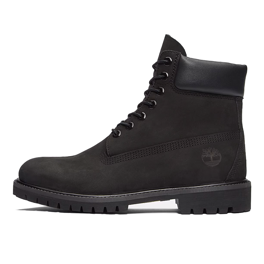 6-Inch Boot Black Nubuck Premium