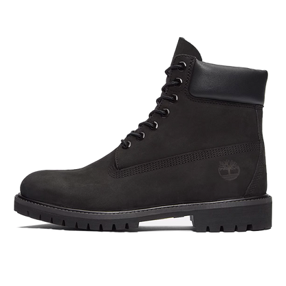 6-Inch Boot Black Nubuck Premium