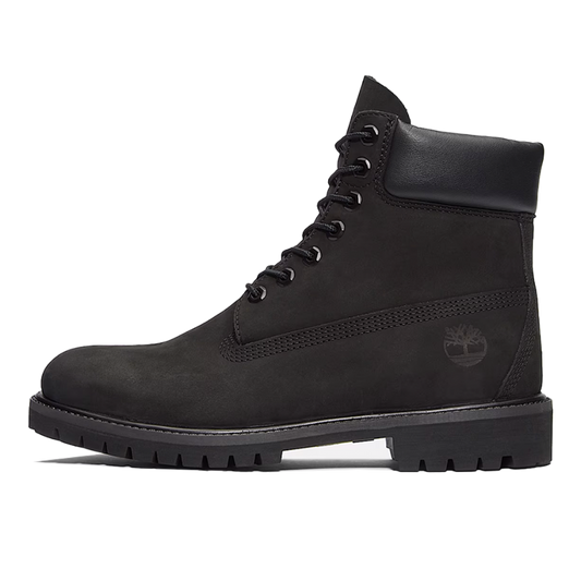 6-Inch Boot Black Nubuck Premium