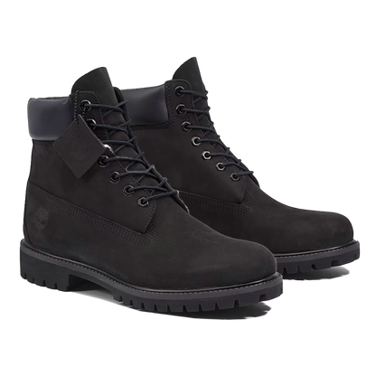 6-Inch Boot Black Nubuck Premium