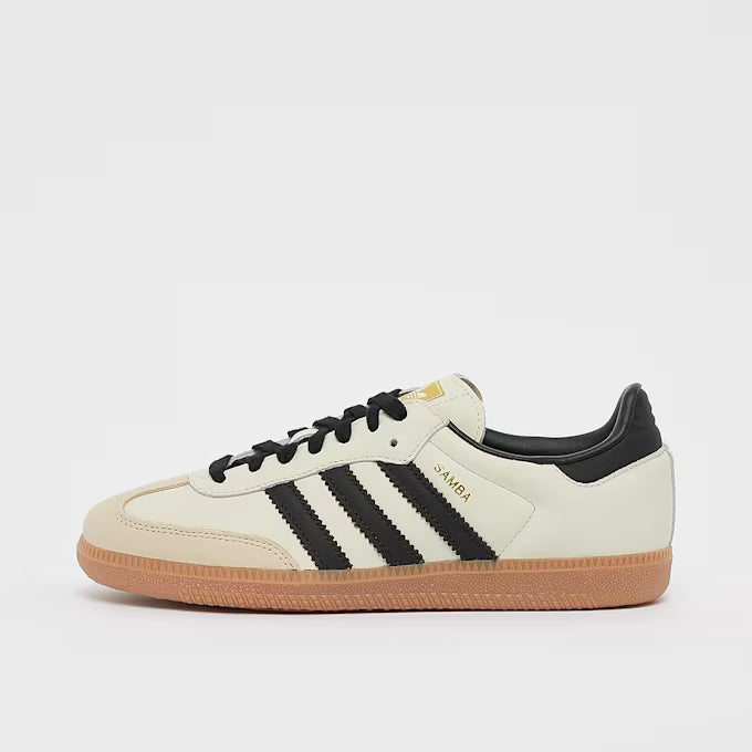Samba OG Damen Beige/Schwarz Sneaker