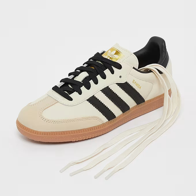 Samba OG Damen Beige/Schwarz Sneaker