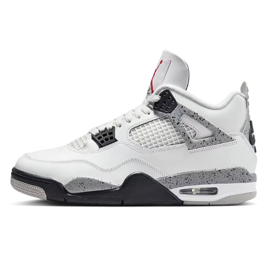 Retro 4 Basketball White Cement (2025) Sneaker