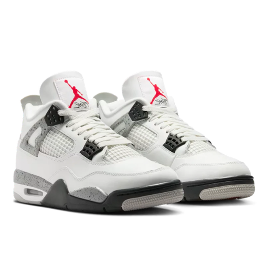 Retro 4 Basketball White Cement (2025) Sneaker