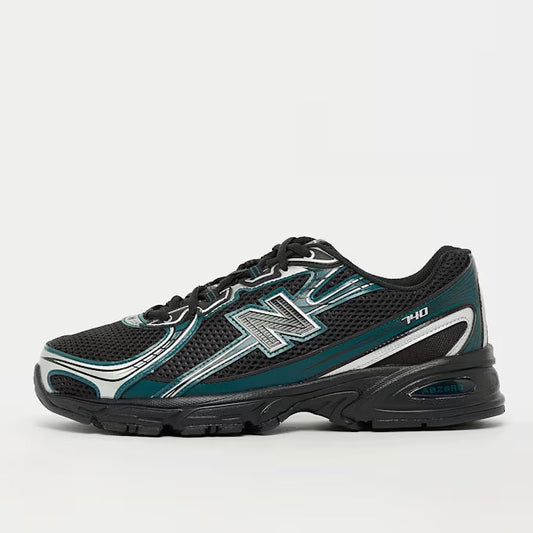 740 Schwarz/Blau Sneaker